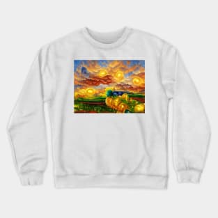 Sunset clouds Crewneck Sweatshirt